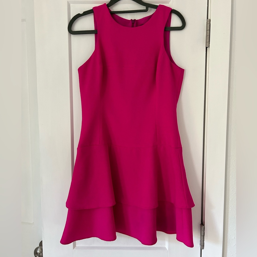 Pink dress. Black Halo. Size 4.